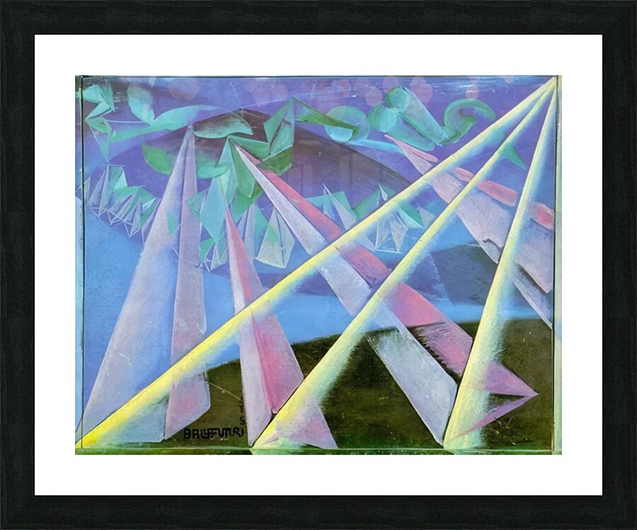 Artwork by Giacomo Balla  57 Picture Frame print