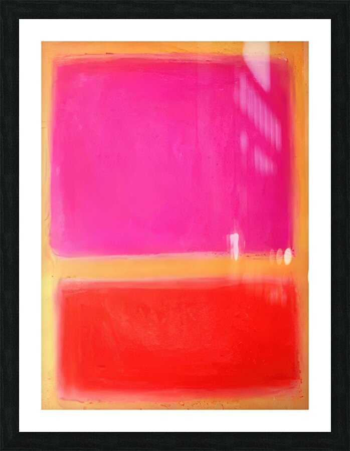 Art by Mark Rothko 3 Picture Frame print