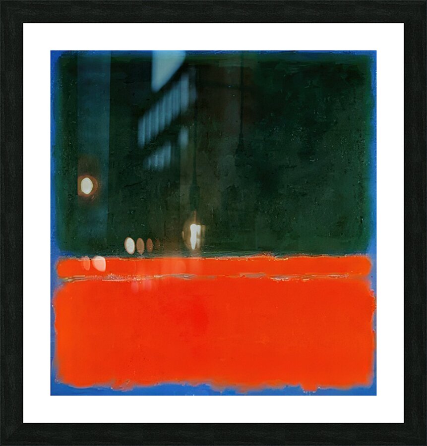 Art by Mark Rothko 4 Picture Frame print