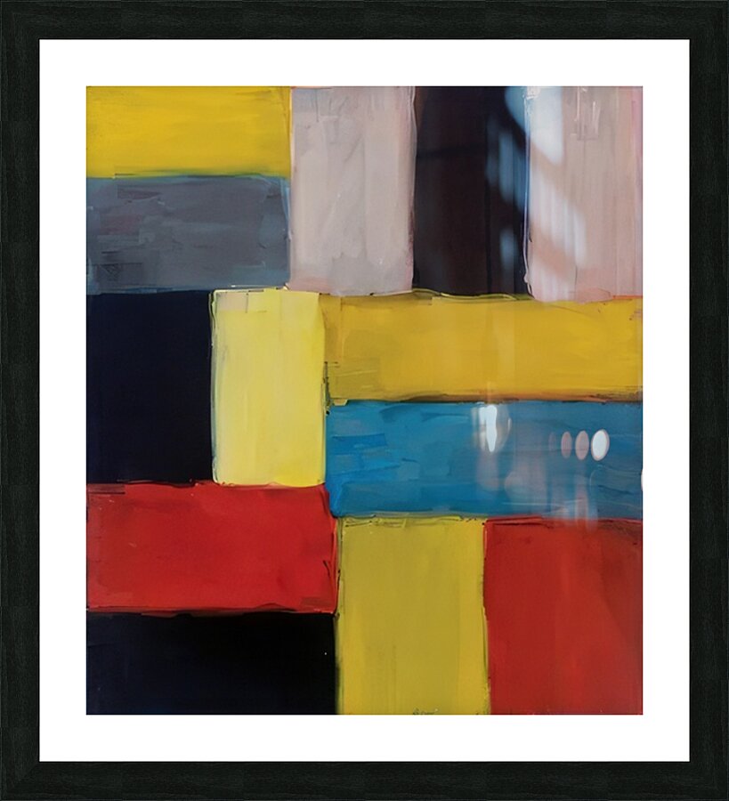 Art by Mark Rothko 6 Picture Frame print