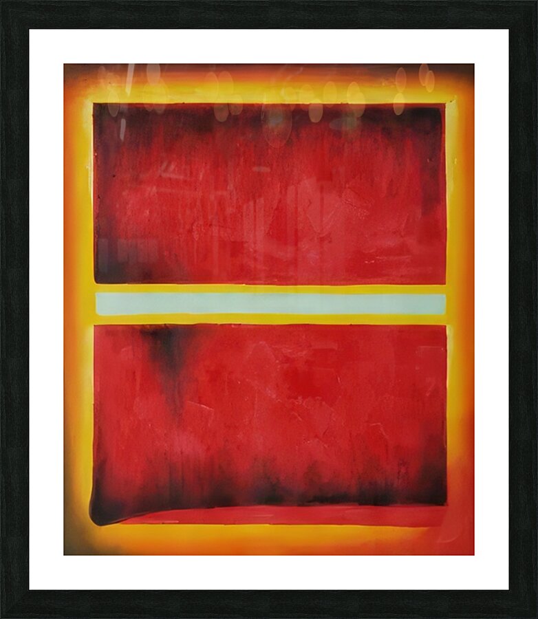 Art by Mark Rothko 9 Picture Frame print