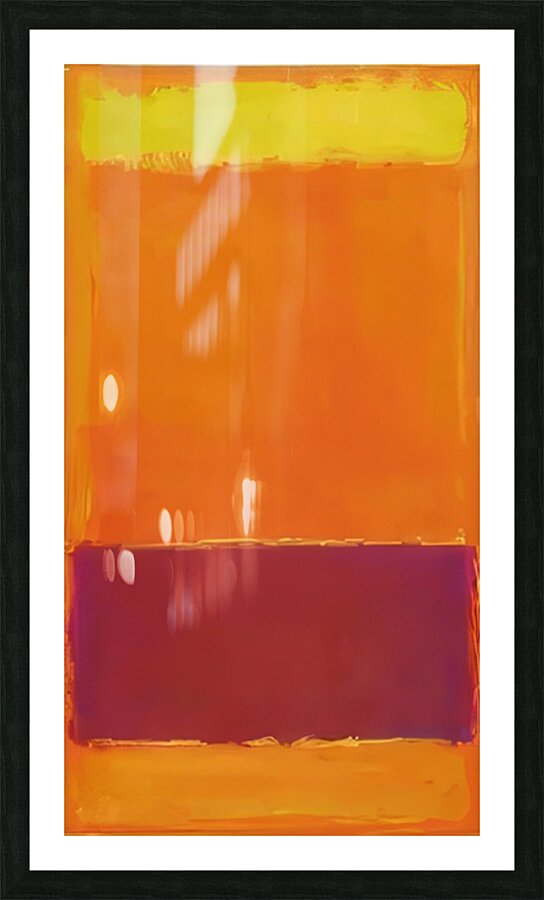 Art by Mark Rothko 21 Picture Frame print