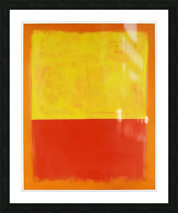Art by Mark Rothko 23 Picture Frame print