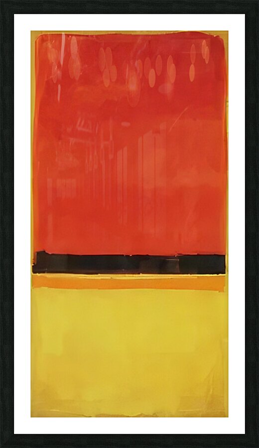 Art by Mark Rothko 25 Picture Frame print
