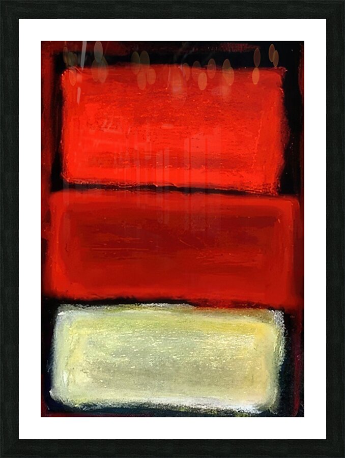 Art by Mark Rothko 33 Picture Frame print