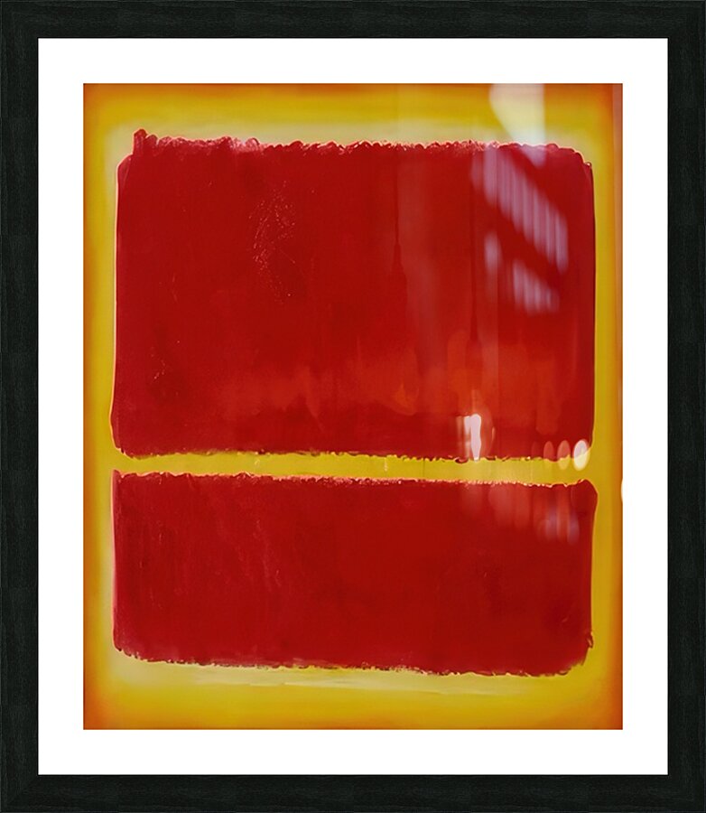 Art by Mark Rothko 37 Picture Frame print