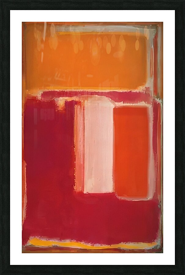 Art by Mark Rothko 38 Picture Frame print
