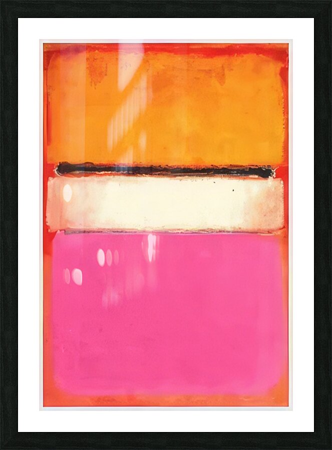 Mark Rothko 2 Picture Frame print