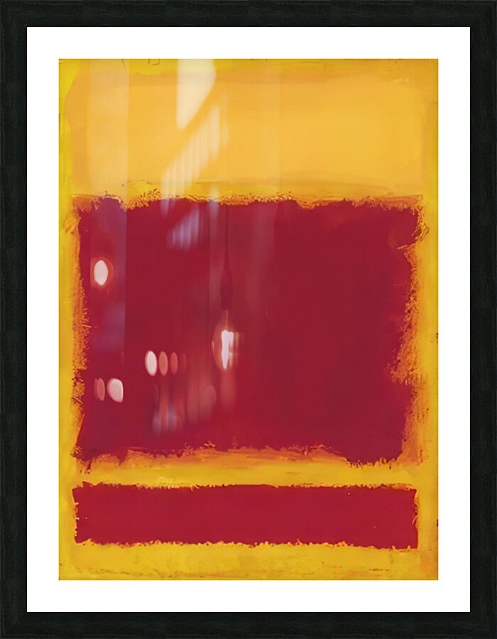 Mark Rothko 3 Picture Frame print