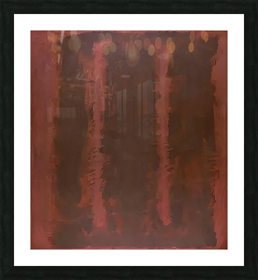 Mark Rothko 5 Picture Frame print