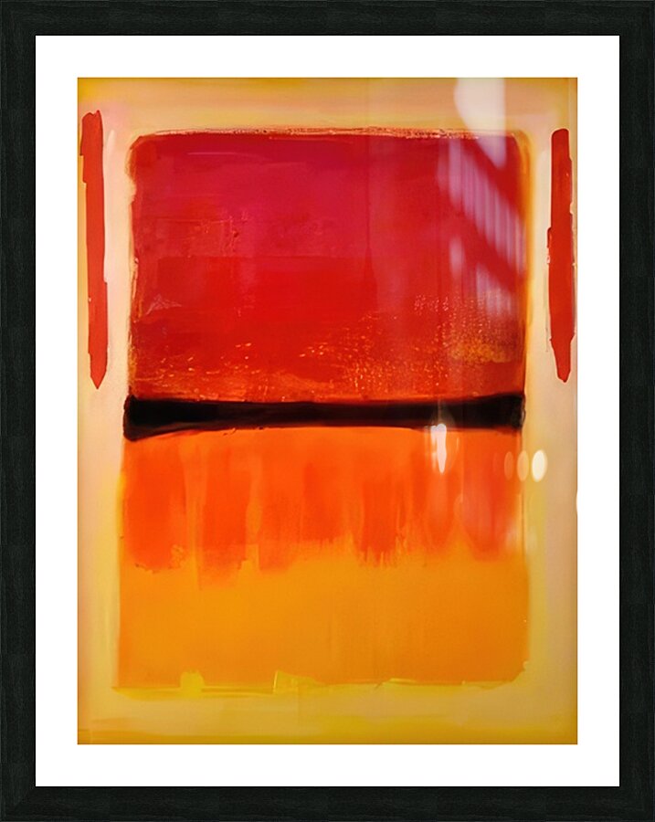 Mark Rothko 13 Picture Frame print