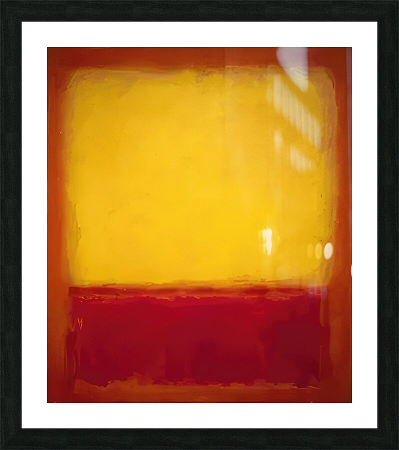 Mark Rothko 36 Picture Frame print