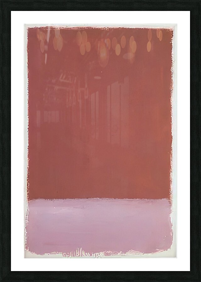 Mark Rothko 13 Picture Frame print