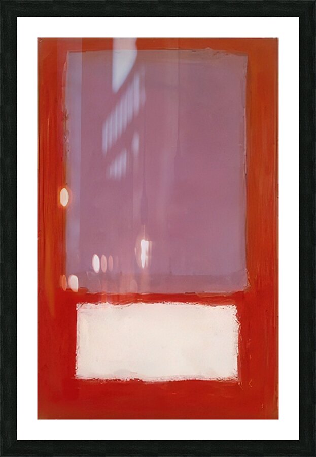 Mark Rothko 24 Picture Frame print