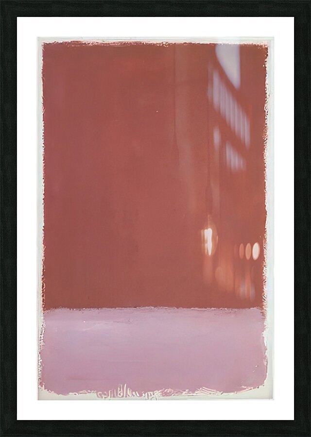 Mark Rothko 25 Picture Frame print