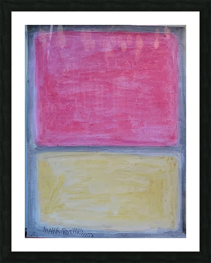 Mark Rothko 36 Picture Frame print