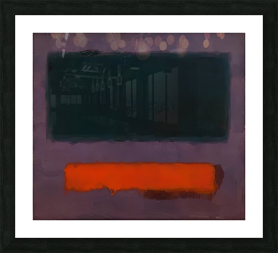 Mark Rothko 9 Picture Frame print
