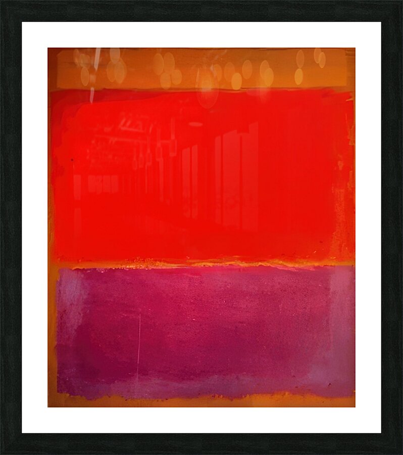 Mark Rothko 32 Picture Frame print