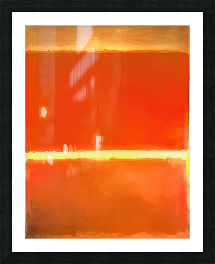 Mark Rothko 2 Picture Frame print