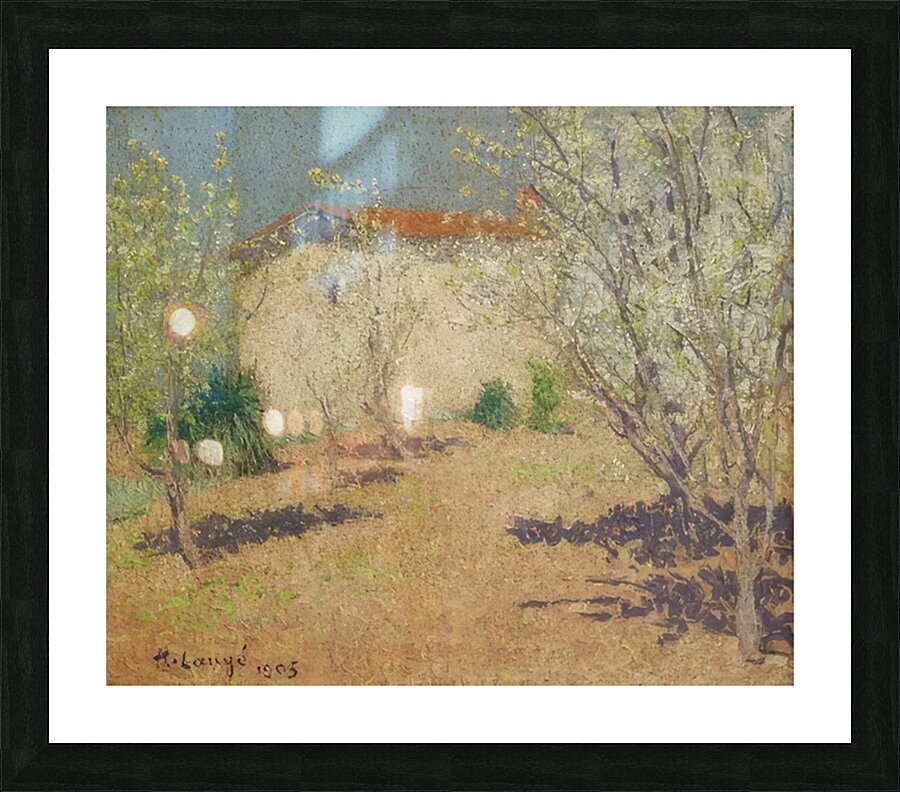 Achille Lauge Art 18 Picture Frame print