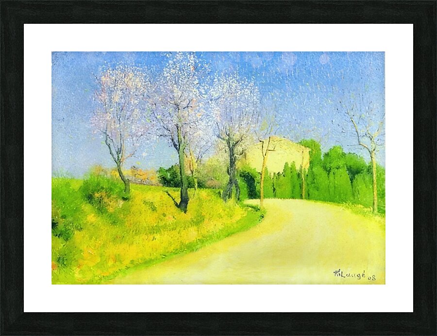 Achille Lauge Art 49 Picture Frame print