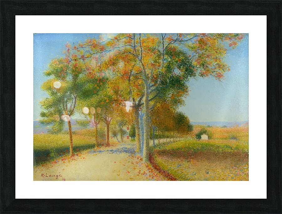 Achille Lauge Art 33 Picture Frame print