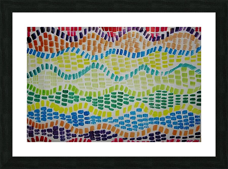 Alma Thomas 16 Picture Frame print