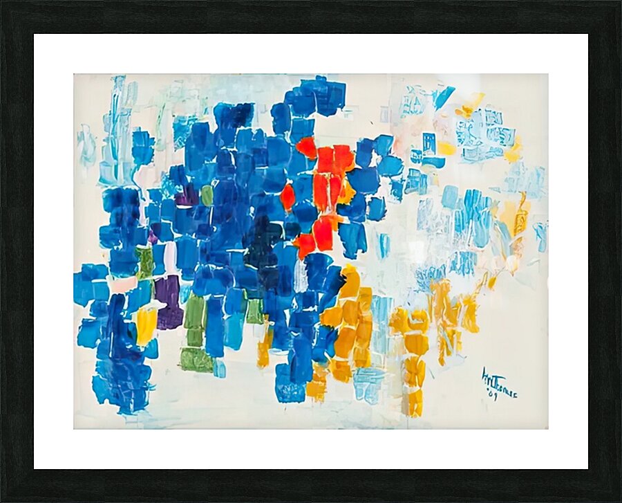 Alma Thomas 34 Picture Frame print