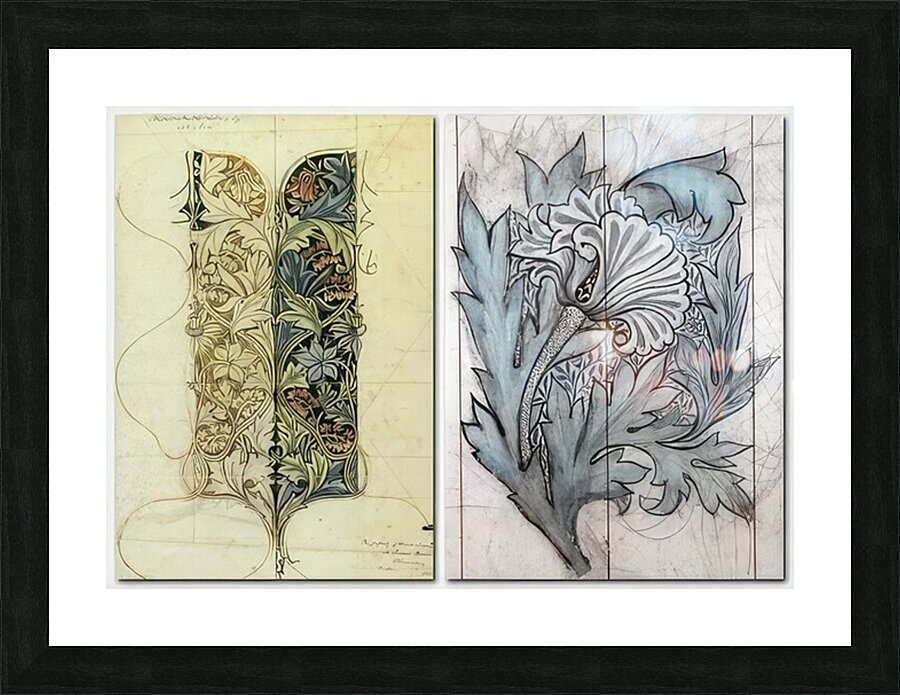 William Morris 6 Picture Frame print