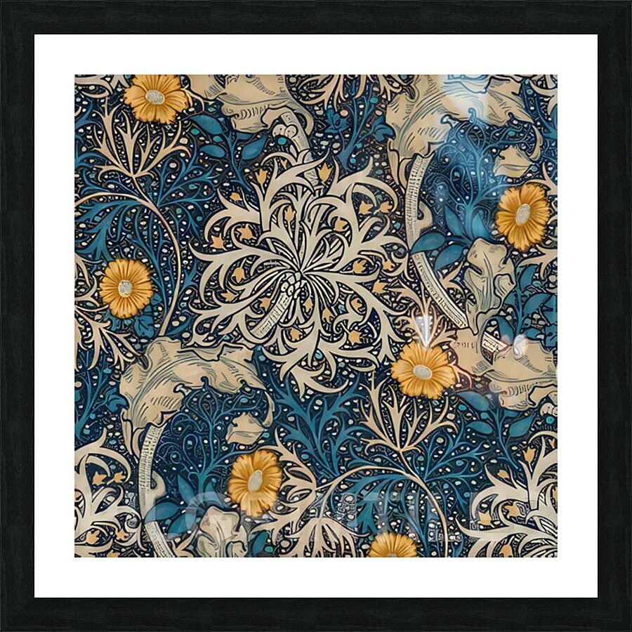 William Morris 7 Picture Frame print