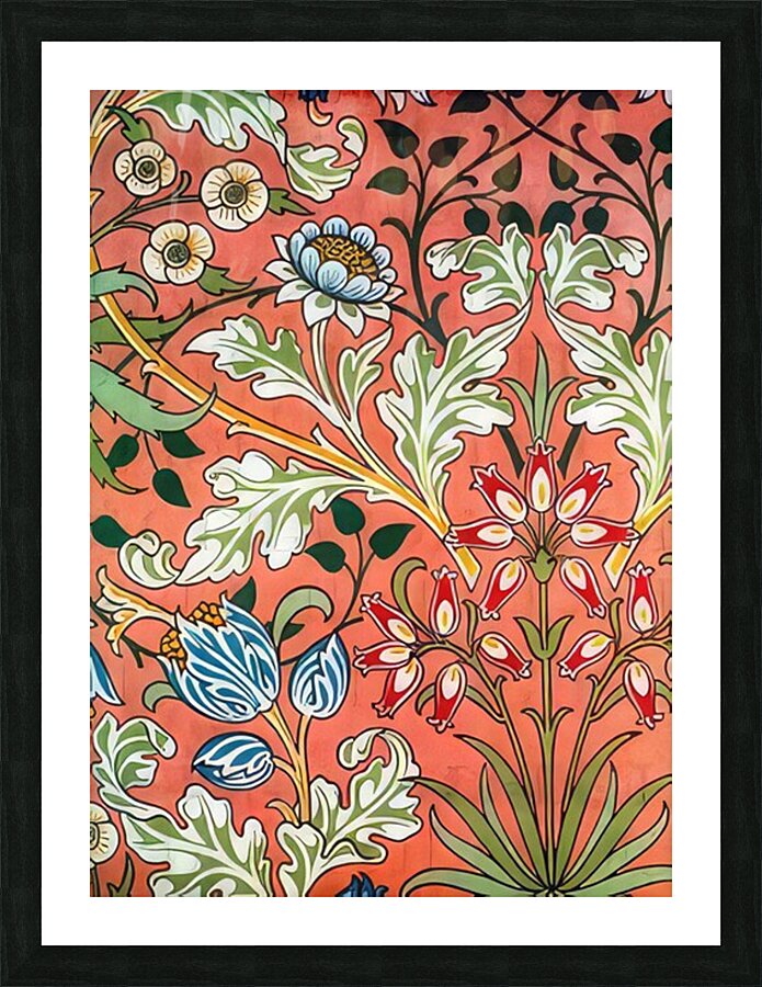 William Morris 11 Picture Frame print