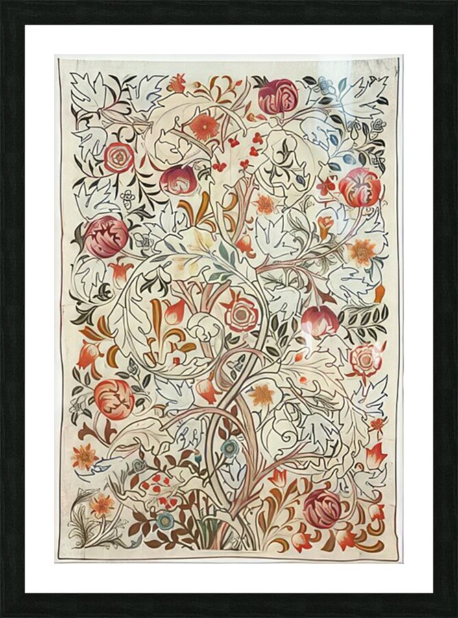 William Morris 55 Picture Frame print
