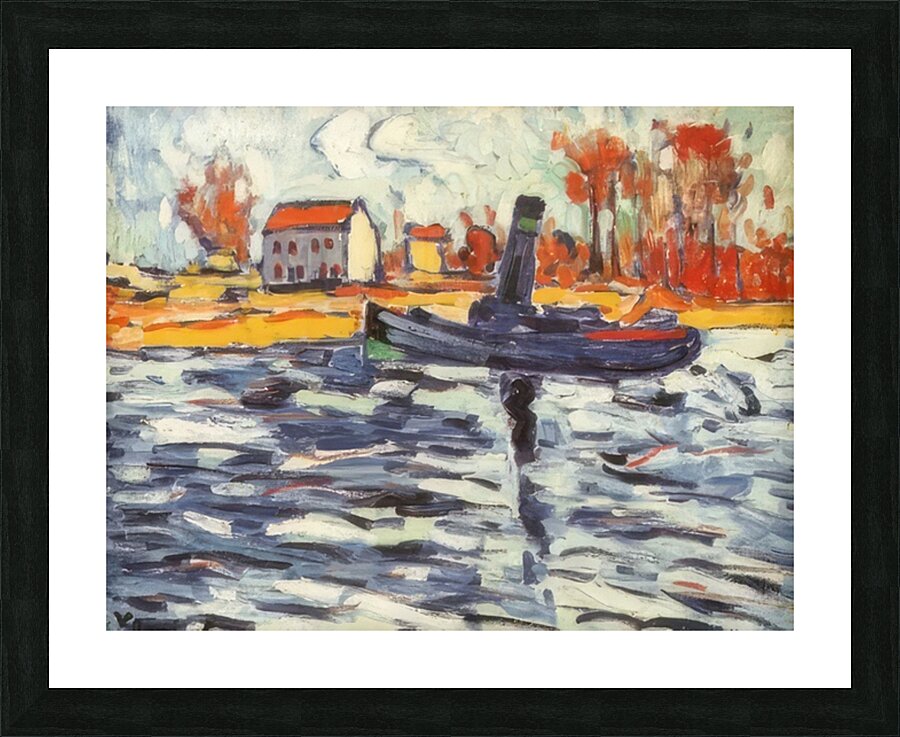 Maurice de Vlaminck 25 Picture Frame print