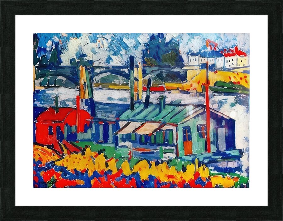 Maurice de Vlaminck 32 Picture Frame print