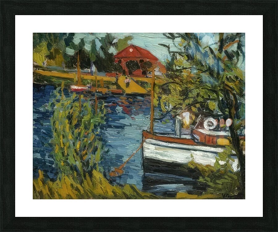 Maurice de Vlaminck 39 Picture Frame print