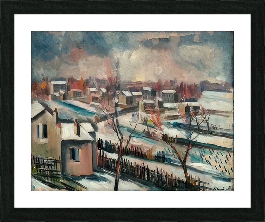 Maurice de Vlaminck 2 Picture Frame print