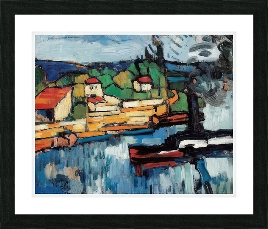 Maurice de Vlaminck 8 Picture Frame print