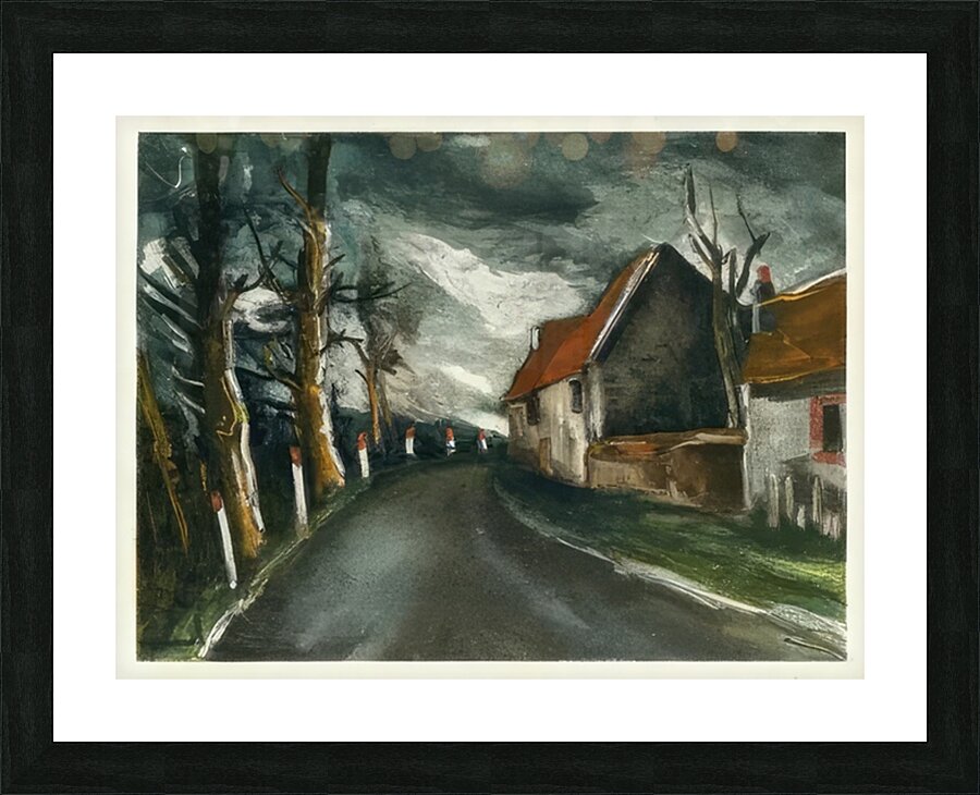 Maurice de Vlaminck 14 Picture Frame print
