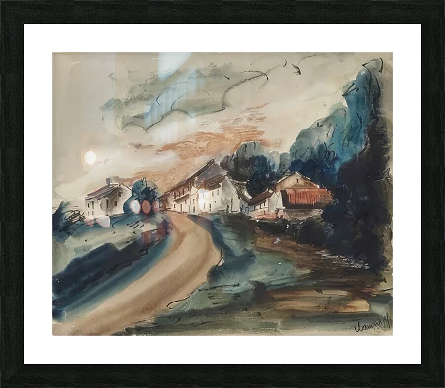 Maurice de Vlaminck 15 Picture Frame print