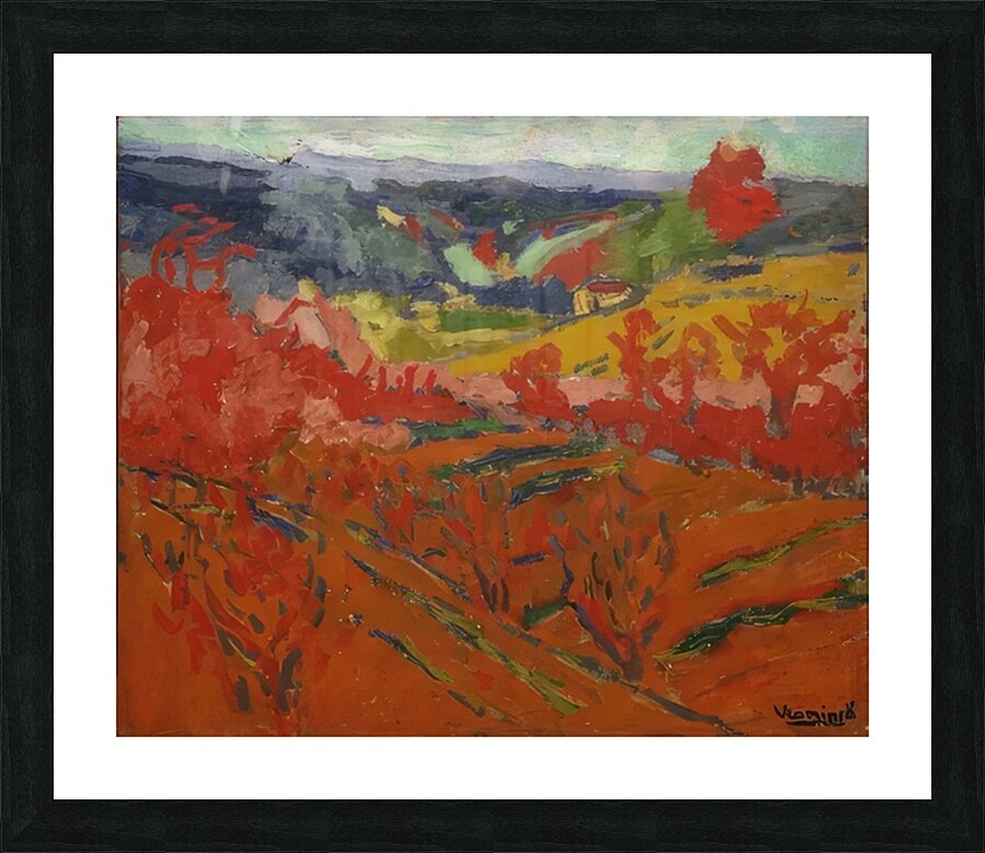 Maurice de Vlaminck 18 Picture Frame print