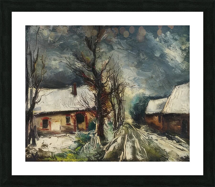 Maurice de Vlaminck 23 Picture Frame print