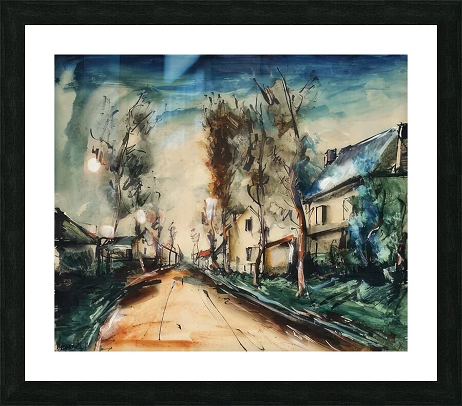 Maurice de Vlaminck 25 Impression et Cadre photo