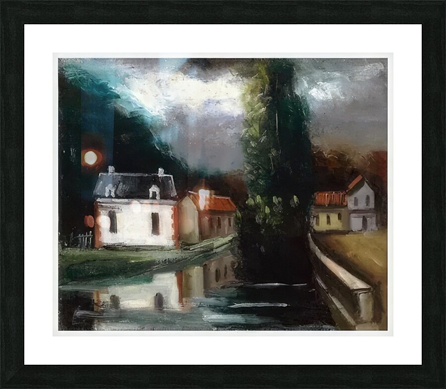 Maurice de Vlaminck 49 Picture Frame print