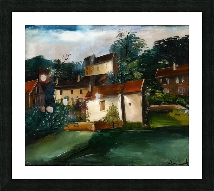 Maurice de Vlaminck 4 Picture Frame print