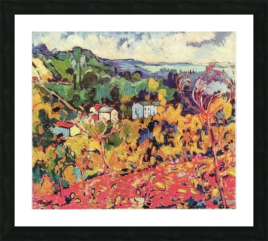 Maurice de Vlaminck 6 Picture Frame print