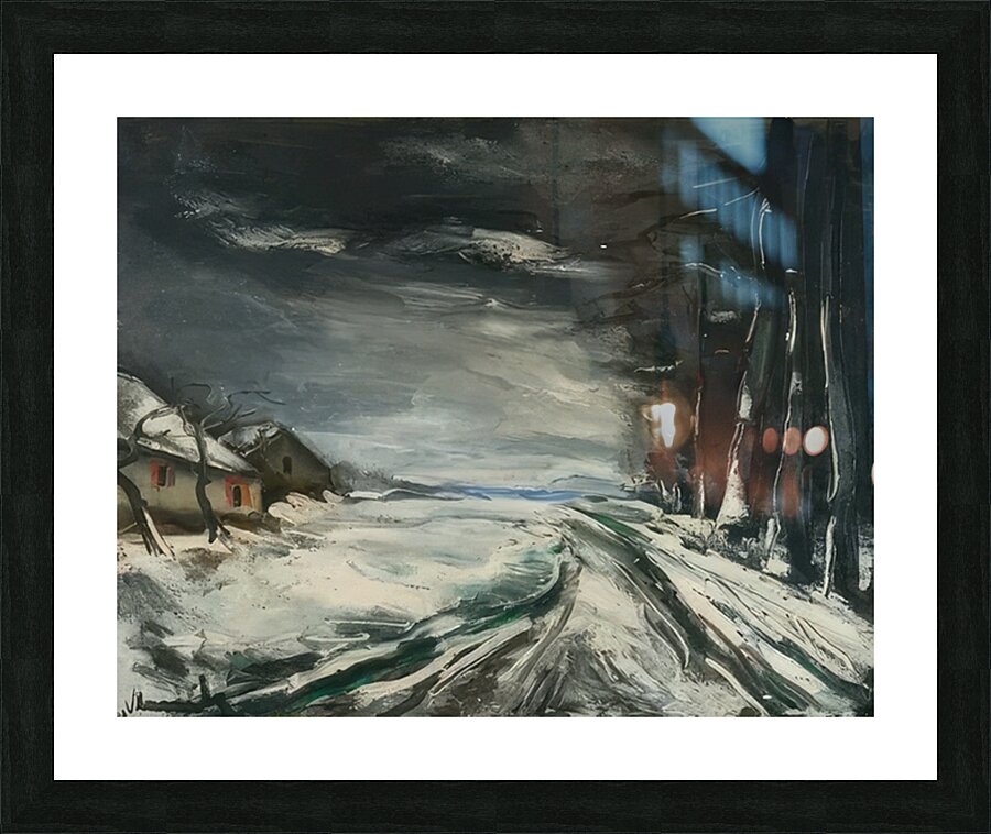 Maurice de Vlaminck 17 Picture Frame print
