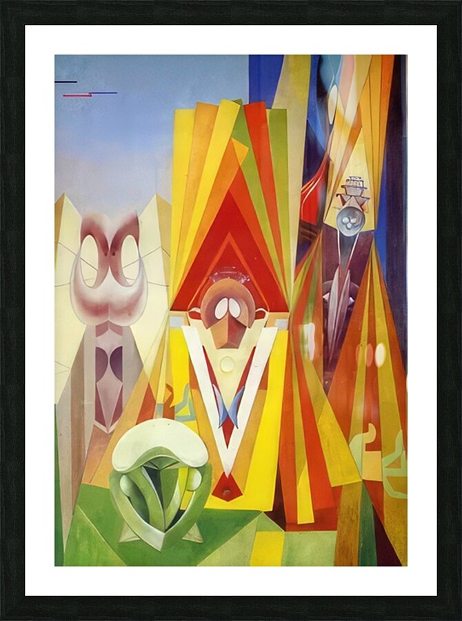 Max Ernst 3 Picture Frame print