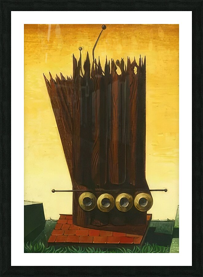 Max Ernst 4 Picture Frame print