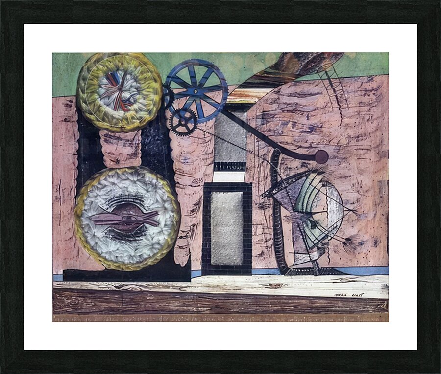 Max Ernst 52 Picture Frame print