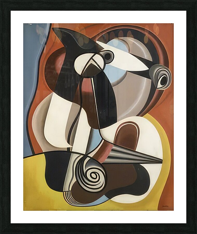 Auguste Herbin 5 Picture Frame print